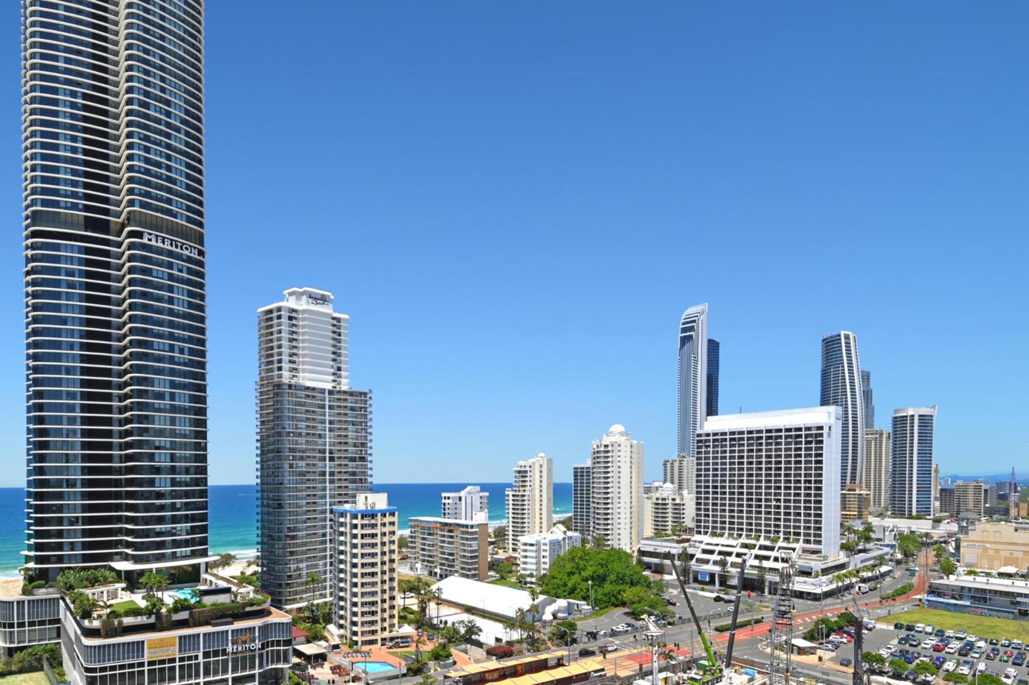 Crown Tower By Serain Residences ゴールドコースト エクステリア 写真